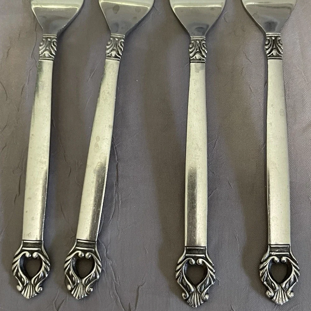 Vintage Erika 1883 F.B. ROGERS JAPAN Stainless ~ Set of 20 Service For 4 Antique